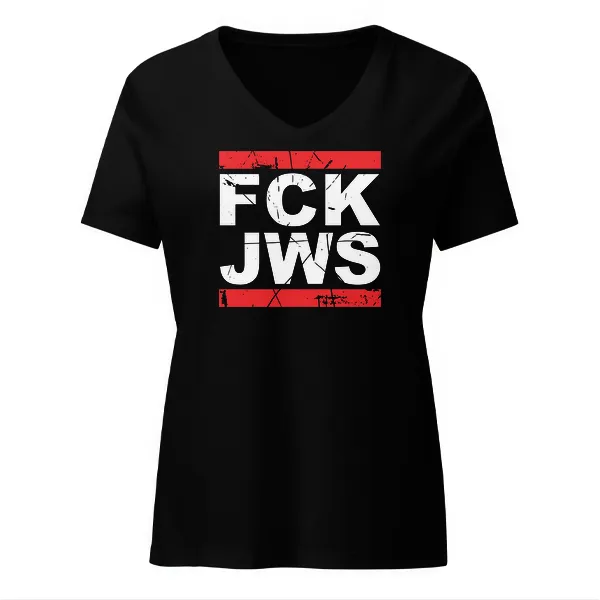 FCK JWS - Ladies • T-shirt • V-neck • Premium