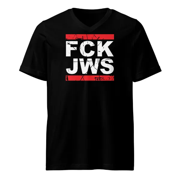 FCK JWS - Mens • T-shirt • V-neck • Premium