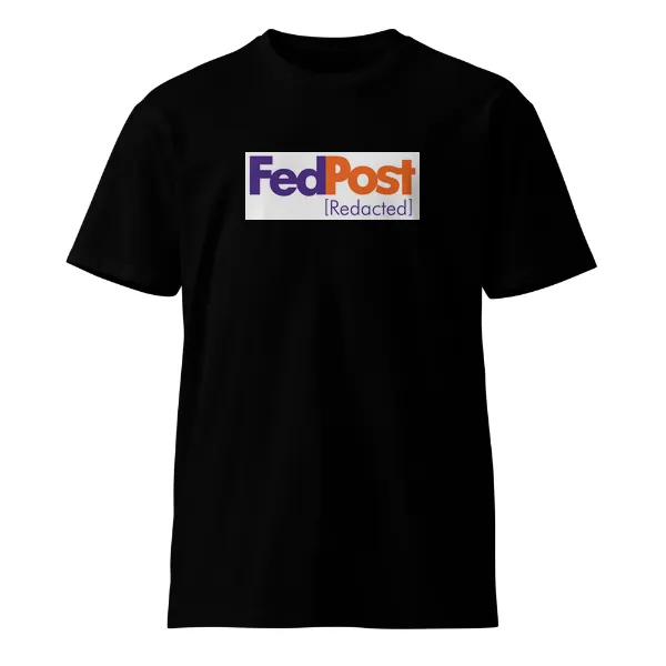 Fed Post Redacted - Mens • T-shirt • Crew • Supreme