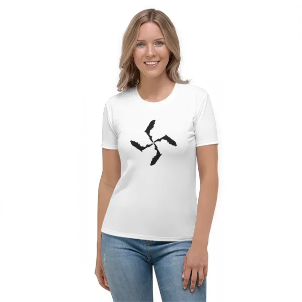 Florida Swastika - Ladies • T-shirt • Crew • Premium - Image 3