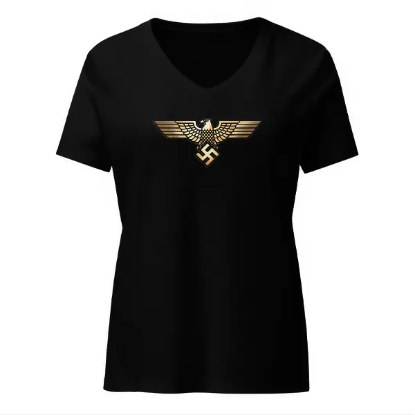 Future Reich Eagle - Ladies • T-shirt • V-neck • Basic