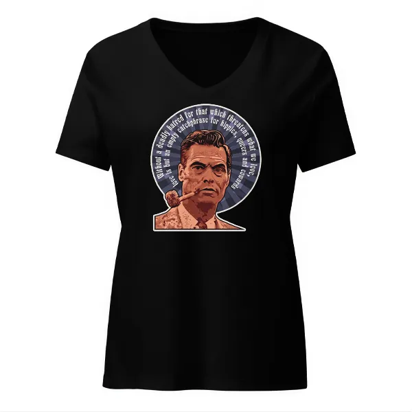 GLR Hate is Love - Ladies • T-shirt • V-neck • Premium