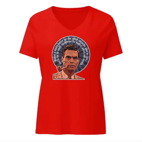 GLR Hate is Love - Ladies • T-shirt • V-neck • Premium - Image 3