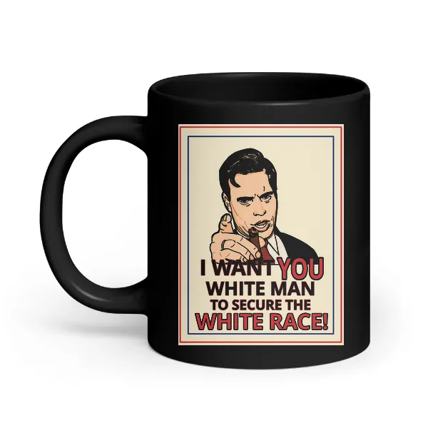 GLR I Want You White Man - Coffee Mug
