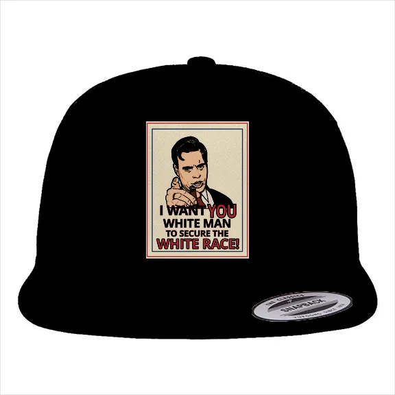 GLR I Want You White Man - Hat • Trucker