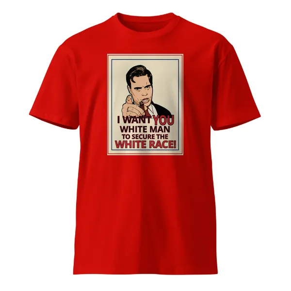 GLR I Want You White Man - Mens • T-shirt • Crew • Supreme - Image 3
