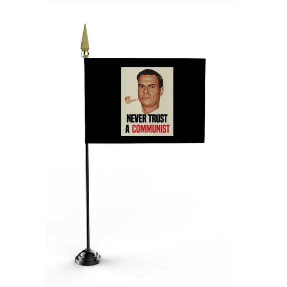 GLR Never Trust a Communist - Flag • Mini