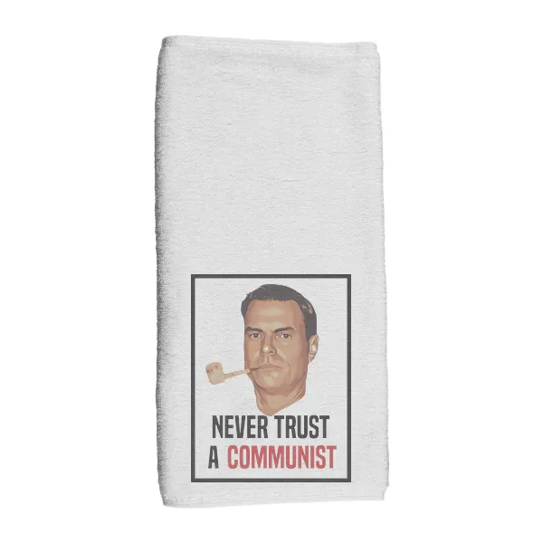 GLR Never Trust a Communist - Hand Towel