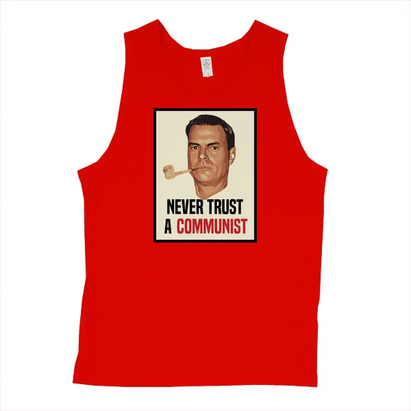 GLR Never Trust a Communist - Mens • Tank Top • Premium - Image 3