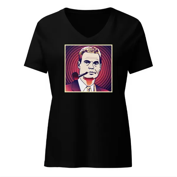 GLR Retro - Ladies • T-shirt • V-neck • Premium