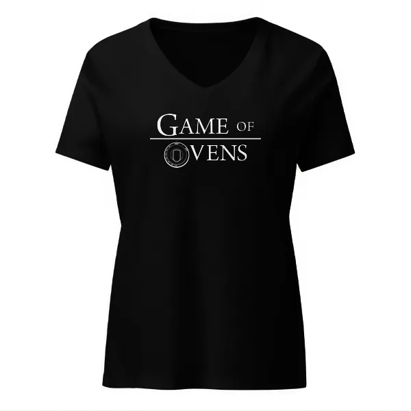 Game of Ovens - Ladies • T-shirt • V-neck • Premium
