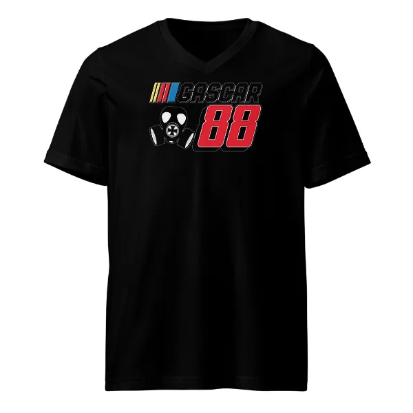 Gascar 88 - Mens • T-shirt • V-neck • Basic