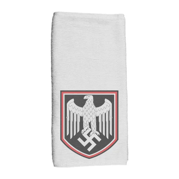 German War Eagle Shield - Hand Towel