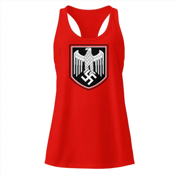 German War Eagle Shield - Ladies • Razorback Tank • Premium - Image 3