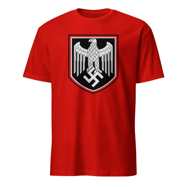 German War Eagle Shield - Mens • T-shirt • Crew • Basic - Image 3