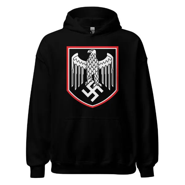German War Eagle Shield - Mens • Hoodie • Basic