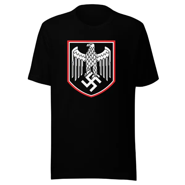 German War Eagle Shield - Mens • T-shirt • Crew • Premium