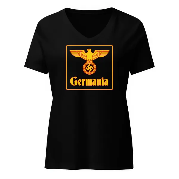 Germania - Ladies • T-shirt • V-neck • Basic