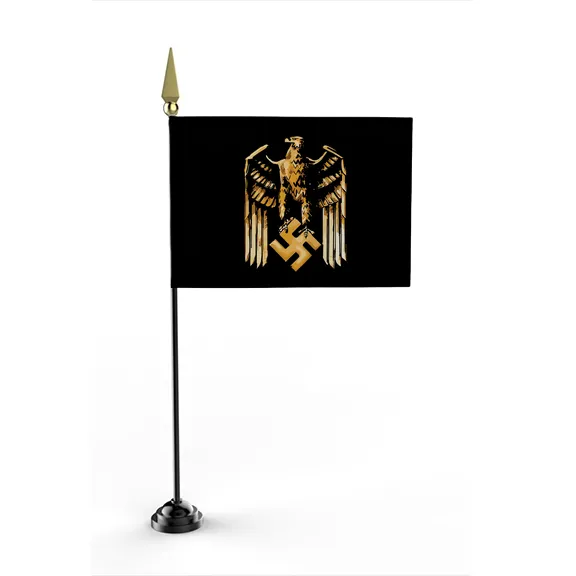 Golden German War Eagle - Flag • Mini