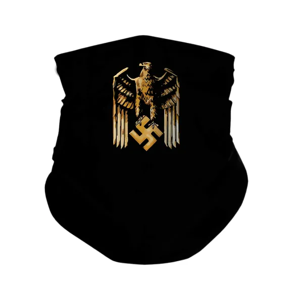 Golden German War Eagle - Gaiter Mask
