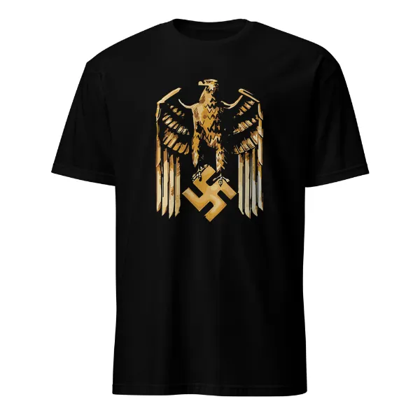 Golden German War Eagle - Mens • T-shirt • Crew • Basic