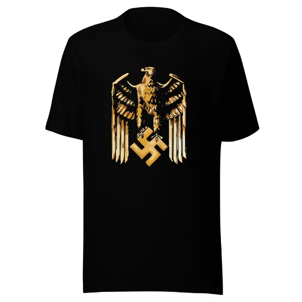 Golden German War Eagle - Mens • T-shirt • Crew • Premium