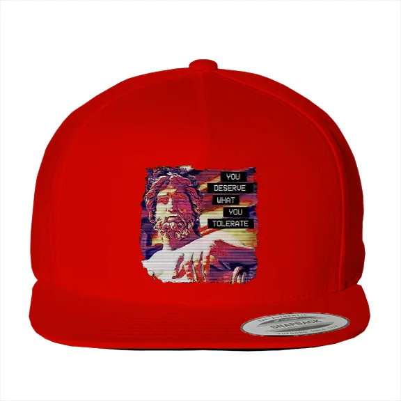 Hadrian You Deserve What You Tolerate - Hat • Cotton Twill - Image 3