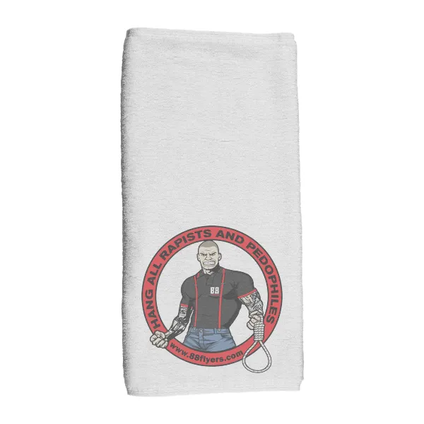 Hang All Rapists and Pedophiles - Hand Towel