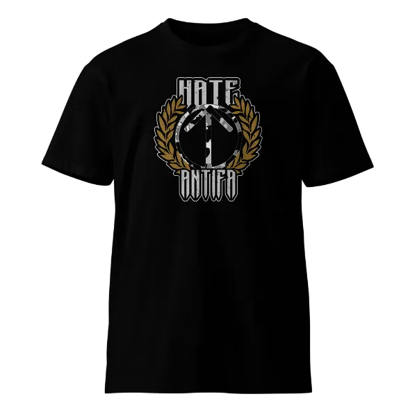 Hate Antifa - Mens • T-shirt • Crew • Supreme