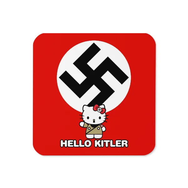 Hello Kitler - Coaster - Image 3