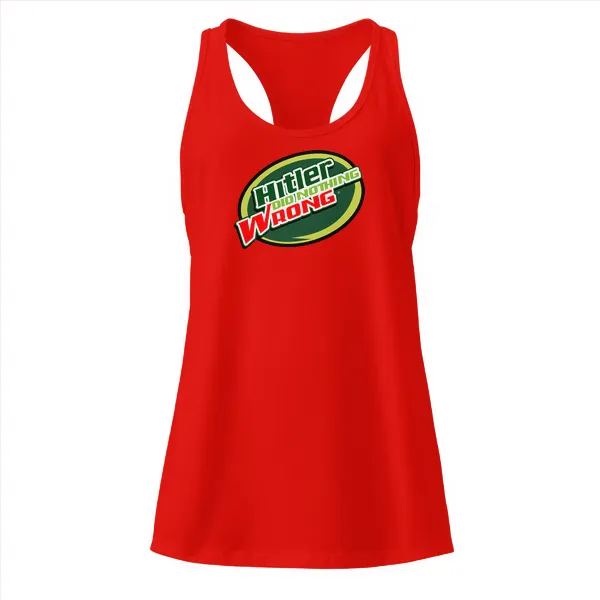 Hitler Did Nothing Wrong - Ladies • Razorback Tank • Premium - Image 3