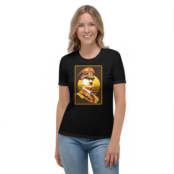 Hitler Retro - Ladies • T-shirt • Crew • Premium