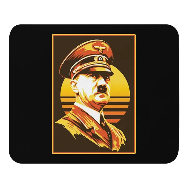Hitler Retro - Mouse Pad