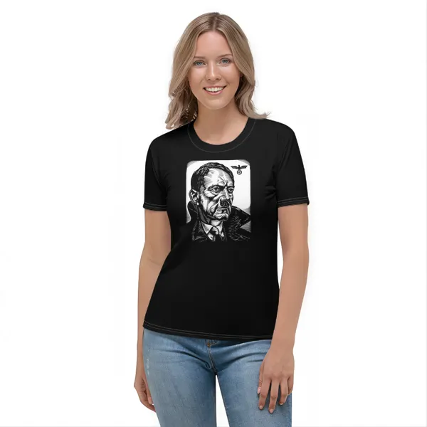 Hitler Sketch - Ladies • T-shirt • Crew • Basic