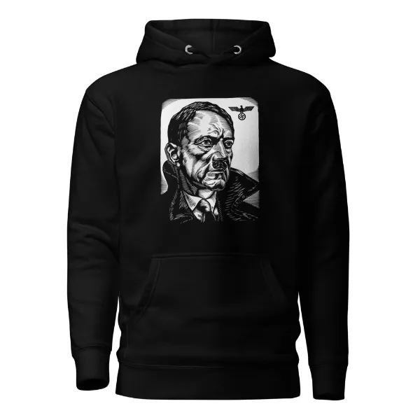 Hitler Sketch - Mens • Hoodie • Premium