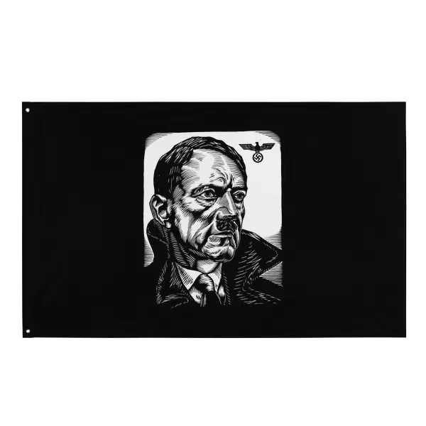 Hitler Sketch - Flag • Small