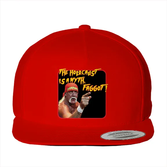 Hulk Fuck You Faggot Holocaust Myth - Hat • Cotton Twill - Image 3