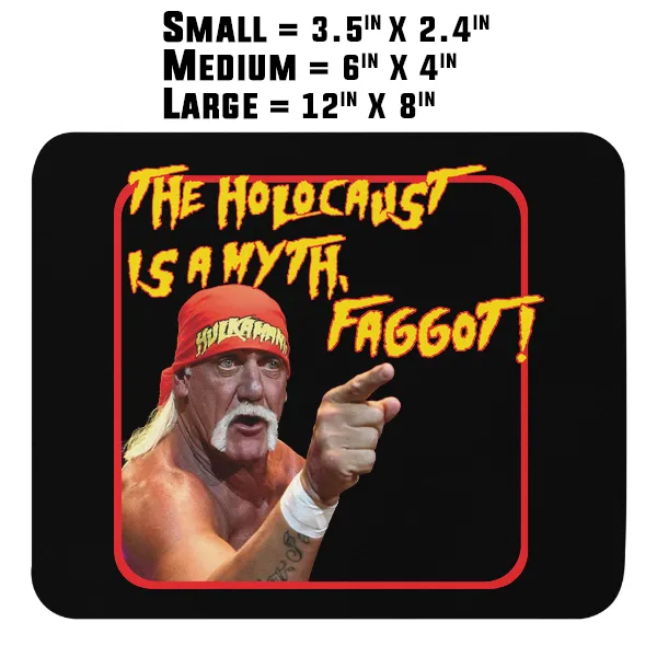 Hulk Fuck You Faggot Holocaust Myth - Magnet