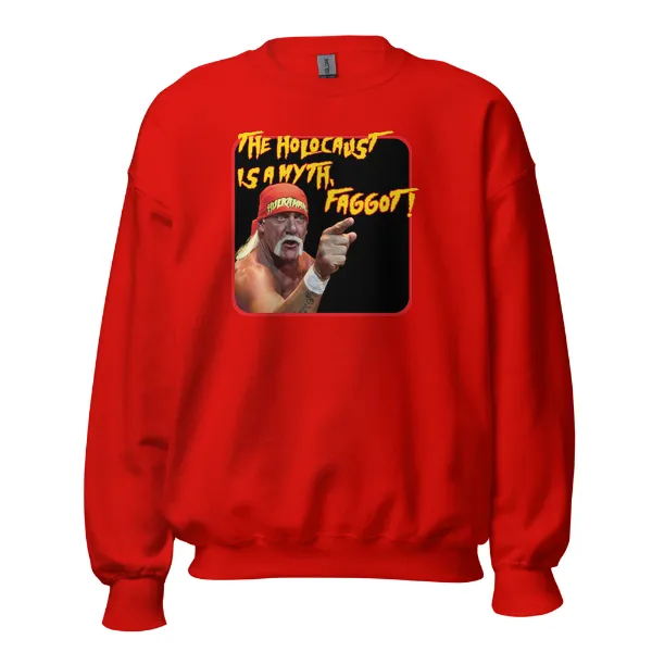 Hulk Fuck You Faggot Holocaust Myth - Mens • Sweater • Basic - Image 3
