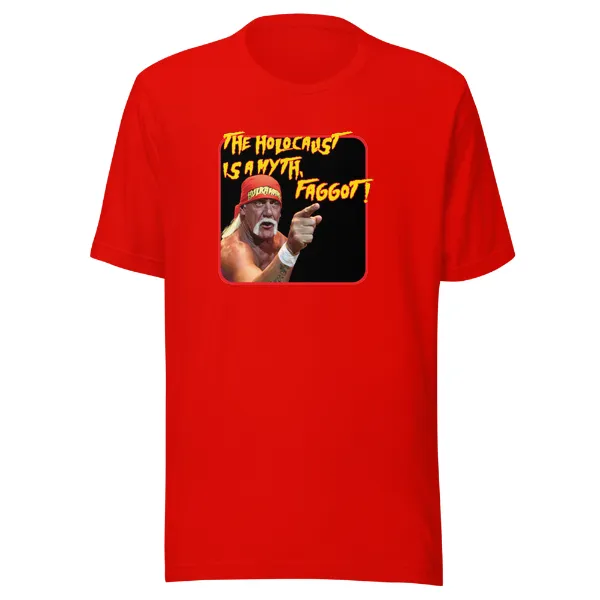 Hulk Fuck You Faggot Holocaust Myth - Mens • T-shirt • Crew • Premium - Image 3