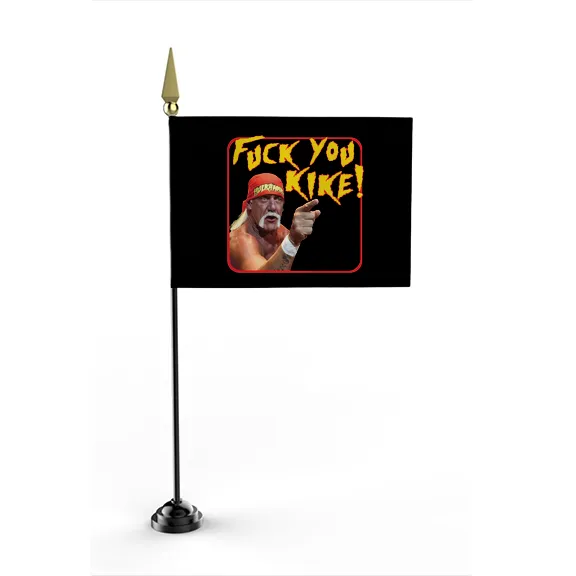 Hulk Fuck You Kike - Flag • Mini