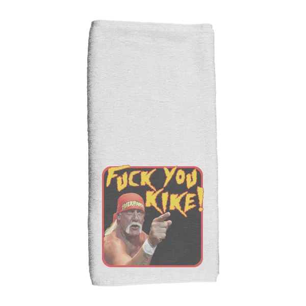 Hulk Fuck You Kike - Hand Towel