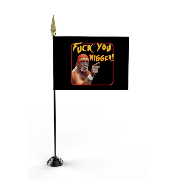 Hulk Fuck You Nigger - Flag • Mini