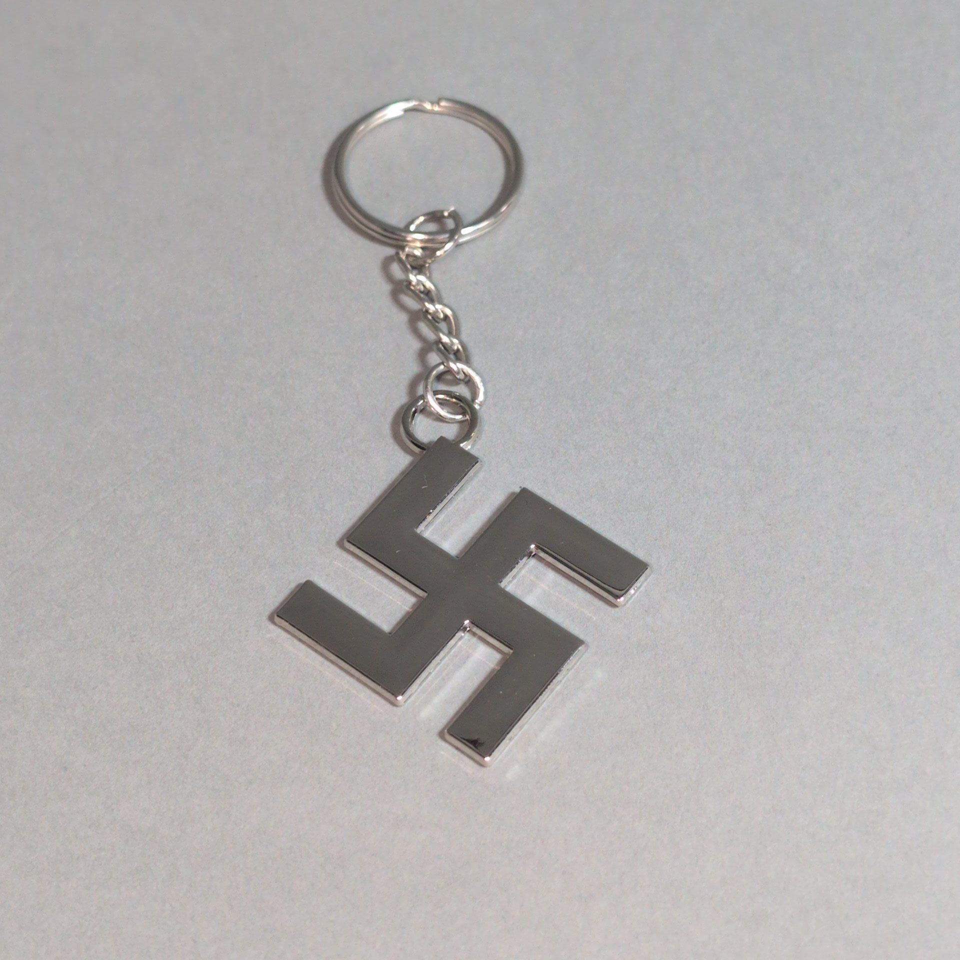 Chrome Swastika • Keychain