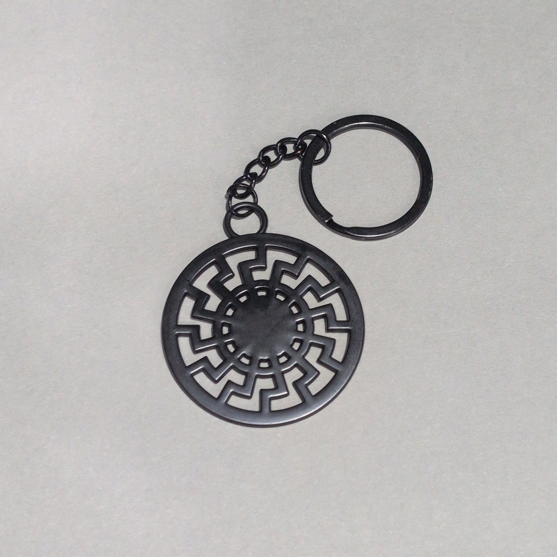 Black Sonnenrad • Keychain