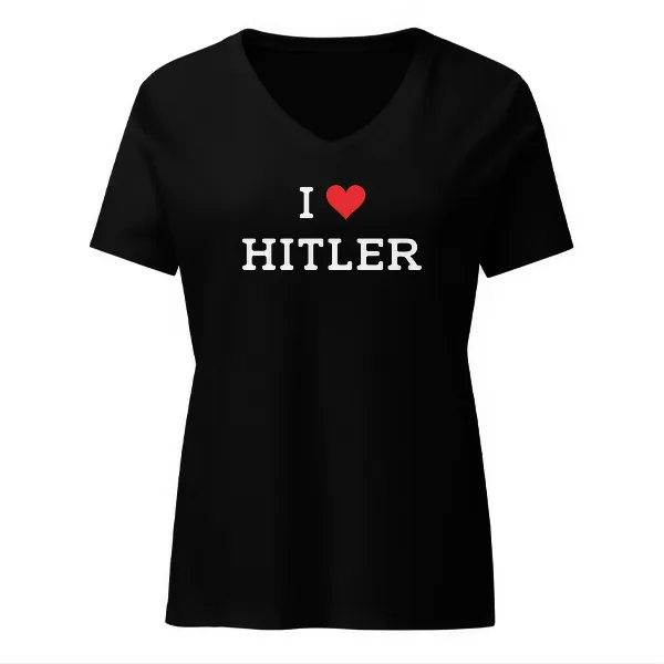 I Love Hitler - Ladies • T-shirt • V-neck • Premium