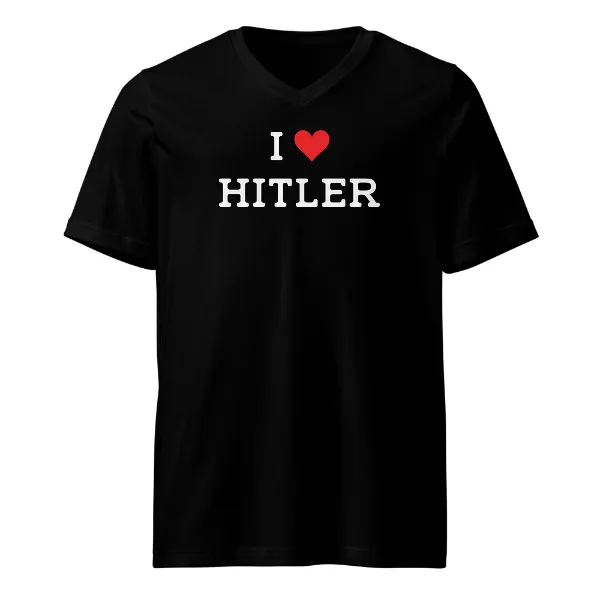 I Love Hitler - Mens • T-shirt • V-neck • Premium