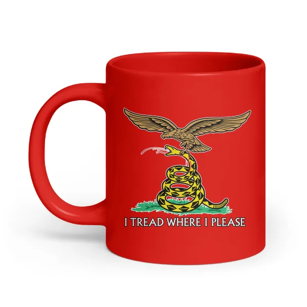 I Tread Where I Please - Luftwaffe - Coffee Mug - Image 3