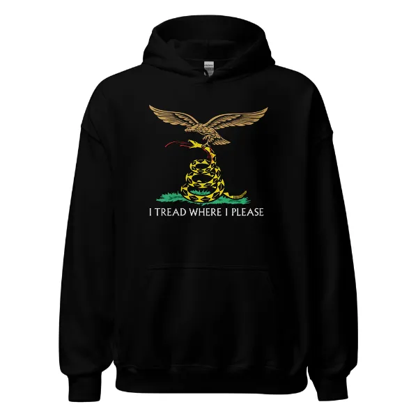 I Tread Where I Please - Luftwaffe - Mens • Hoodie • Basic
