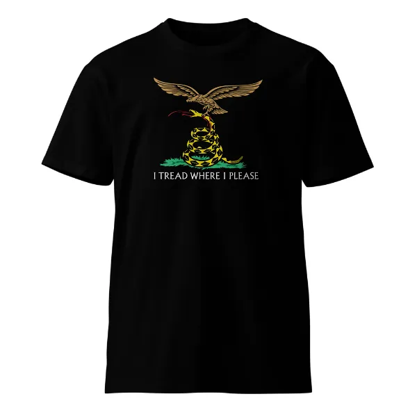 I Tread Where I Please - Luftwaffe - Mens • T-shirt • Crew • Supreme
